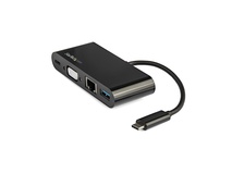 StarTech Multiport Adapter - USB C VGA Multiport - PD 60W