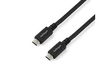 StarTech USB C Cable w/ 5A PD - USB 3.0 5Gbps (1.8m, Black)