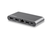 StarTech USB C Multiport Adapter - Dual HDMI - PD