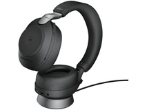 Jabra Evolve2 65 Stereo Wireless On-Ear Headset with Stand (Unified  Communication, USB Type-C, Black)
