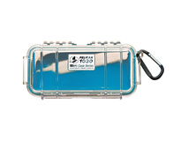 Pelican 1030 Micro Case (Blue/Clear)