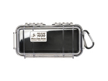 Pelican 1030 Micro Case (Black/Clear)