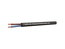 QuikLok CA/225 Bulk Speakon Cable Reel, Diameter 8.4mm, Black (100m)