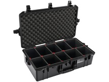 Pelican 1605 Air Case (Black, With TrekPak Divider Insert)