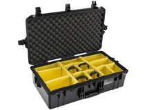 Pelican 1605 Air Case (Black, With Padded Dividers)