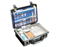 Pelican 1500EMS Case with Dividers (Black)