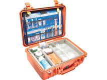 Pelican 1500EMS Case with Dividers (Orange)