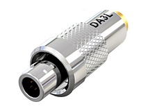 Deity Microphones DA3L Microdot to 3-Pin LEMO Adapter