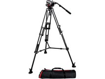 Manfrotto 504HD 546BK Aluminium Tripod Kit