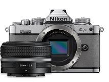 Nikon Z fc Mirrorless Digital Camera (Natural Grey) with 28mm Lens