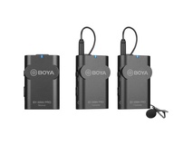 BOYA BY-WM4 PRO-K2 Dual Camera-Mount Wireless Omni Lavalier Microphone System