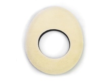 Bluestar Large Oval Eyecushion - Chamois