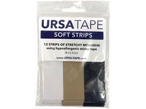 Ursa Tape - 12x Soft Strips for Lav Mics (4x White, 4x Black, 4x Beige)