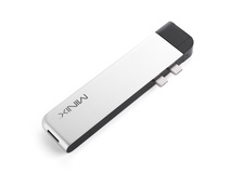MiniX NEO C-DH Dual HDMI Multimedia Adapter (Silver)