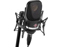 Neumann TLM 107 BK Studio Set Large-Diaphragm Multipattern Condenser Microphone (Black)