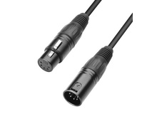 Adam Hall K3 DGH 0300 DMX Cable XLR Male 5-Pin to XLR Female 5-Pin (3m)