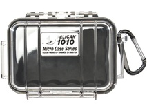 Pelican 1010 Micro Case (Black/Clear)