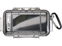 Pelican 1015 Micro Case (Black/Clear)