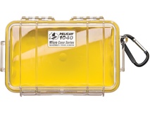 Pelican 1040 Micro Case (Yellow/Clear)