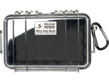 Pelican 1050 Micro Case (Black/Clear)