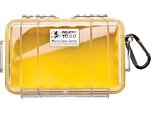 Pelican 1050 Micro Case (Yellow/Clear)