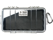 Pelican 1060 Micro Case (Black/Clear)