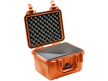 Pelican 1300 Case (Orange, With Foam)