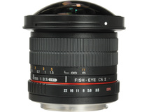 Samyang 8mm f/3.5 HD Fisheye Lens with Removable Hood (Canon Mount)