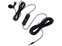 CKMOVA LCM3 Lavalier Microphone with 3.5mm TRRS & 3.5mm to 6.35mm Adapter (4.2m Cable)