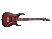 Cort X100 Electric Guitar (Open Pore Black Cherry Burst)