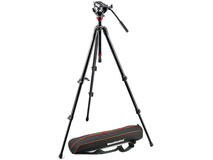 Manfrotto MVH500AH Fluid Head & 755XB Tripod with Carrying Bag