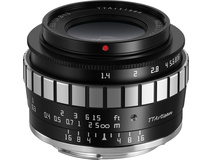TTArtisan 23mm f/1.4 APS-C Lens for Canon EOS-M (Black & Silver)