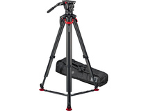Sachtler System aktiv14T & flowtech 100 with Ground Spreader