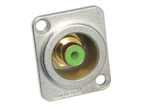 Amphenol RCA Series Cable Connector (Green)