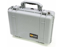 Pelican 1500 Case (Silver, No Foam)