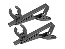 Auray Tie Clips for Lavalier Microphone (pair)
