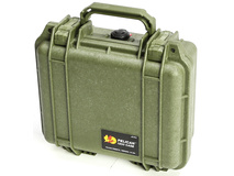 Pelican 1200 Case without Foam (Olive Drab Green)