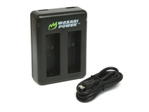 Wasabi Power GoPro Hero 9/10/11/12 Black, & GoPro Enduro Battery Dual USB Charger