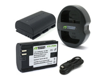 Wasabi Power Canon LP-E6NH Battery (2 Pack) and Dual Charger
