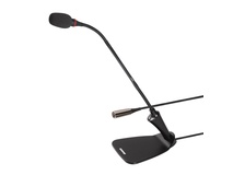 Shure CVG12DRS-BC Gooseneck Microphone with Inline Preamp and Integrated Desktop Base