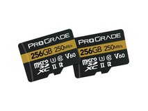 ProGrade Digital MicroSDXC UHS-II Memory Card with Adapter (2-Pack, 256GB)