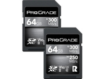 ProGrade Digital SDXC UHS-II V90 Memory Card (2-Pack, 64GB)