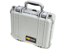 Pelican 1400 Case (Silver, No Foam)