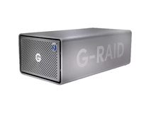 SanDisk Professional G-RAID 2 8TB 2-Bay RAID Array (2 x 4TB, Thunderbolt 3 / USB 3.2 Gen 1 )