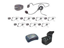 Eartec UPCYB8 UltraPAK 8-Person HUB Intercom System with Cyber Headset