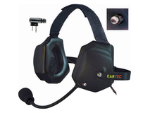 Eartec Xtreme Headset With Shell Mount PTT Control for 2-Pin Motorola Radios