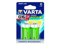 Varta Rechargeable Ni-MH 3000mAh C Batteries (2pk)