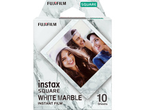 Fujifilm Instax Square White Marble Instant Film (10 Exposures)