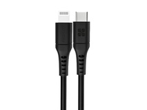 Promate Powerlink USB-C to Lightning Cable (3m, Black)