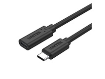 UNITEK 0.5m USB 3.1 USB-C Male to USB-C Female Extension Cable.